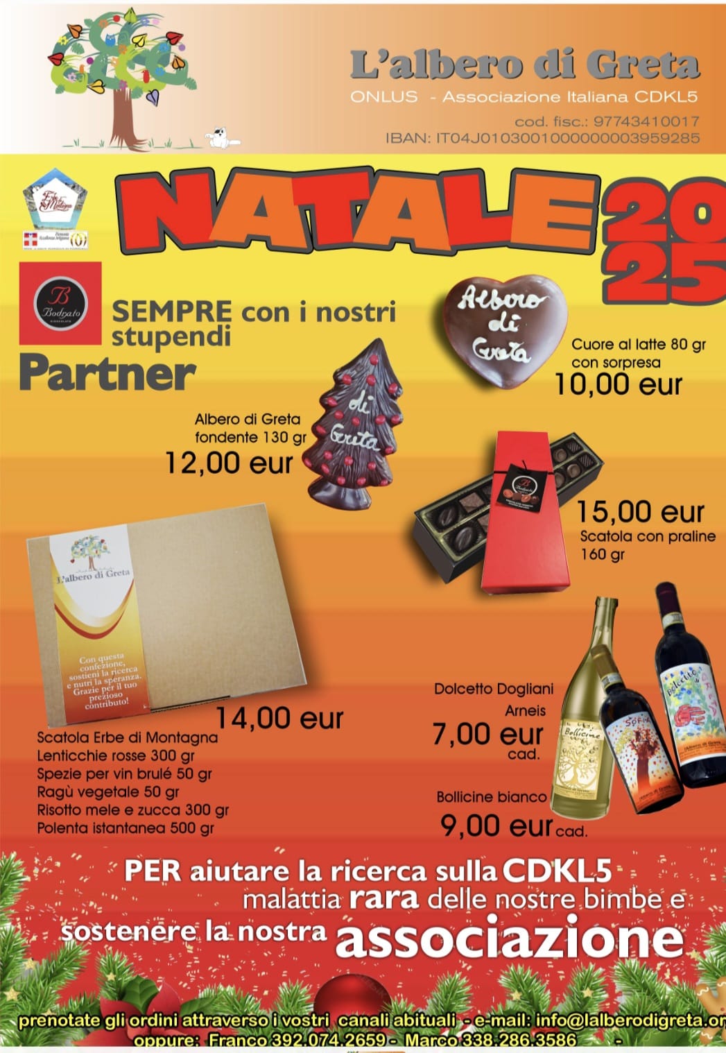 Natale 2025 l'Albero di Greta